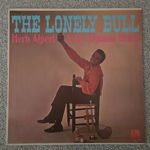 THE LONELY BULL - HERB ALPERT & THE TIJUNA BRASS - LP VINYL ALBUM - Picture 1 of 8